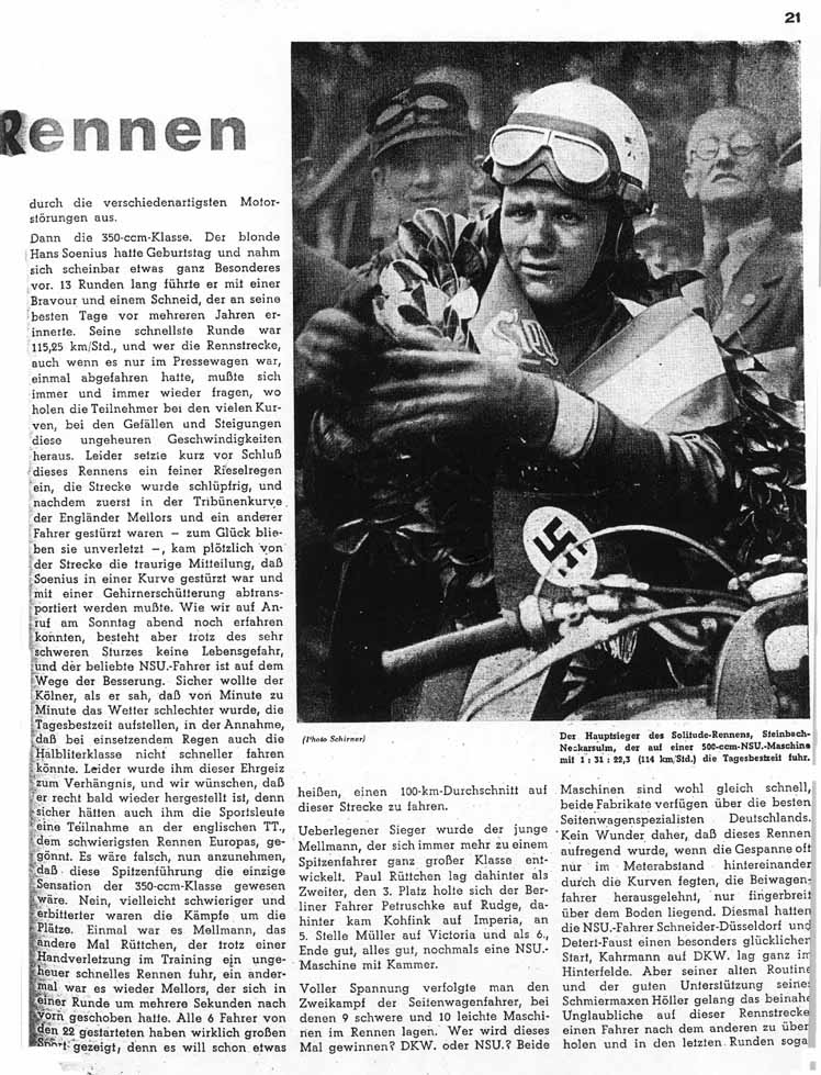 Int. Solitude Rennen